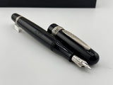 Stipula Firenze Etruria Black Silver trim - Fountain Pen