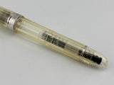 OMAS "Vision" Ogiva Transparent Fluted Demonstrator Fountain Pen - Medium 18kt Gold Nib
