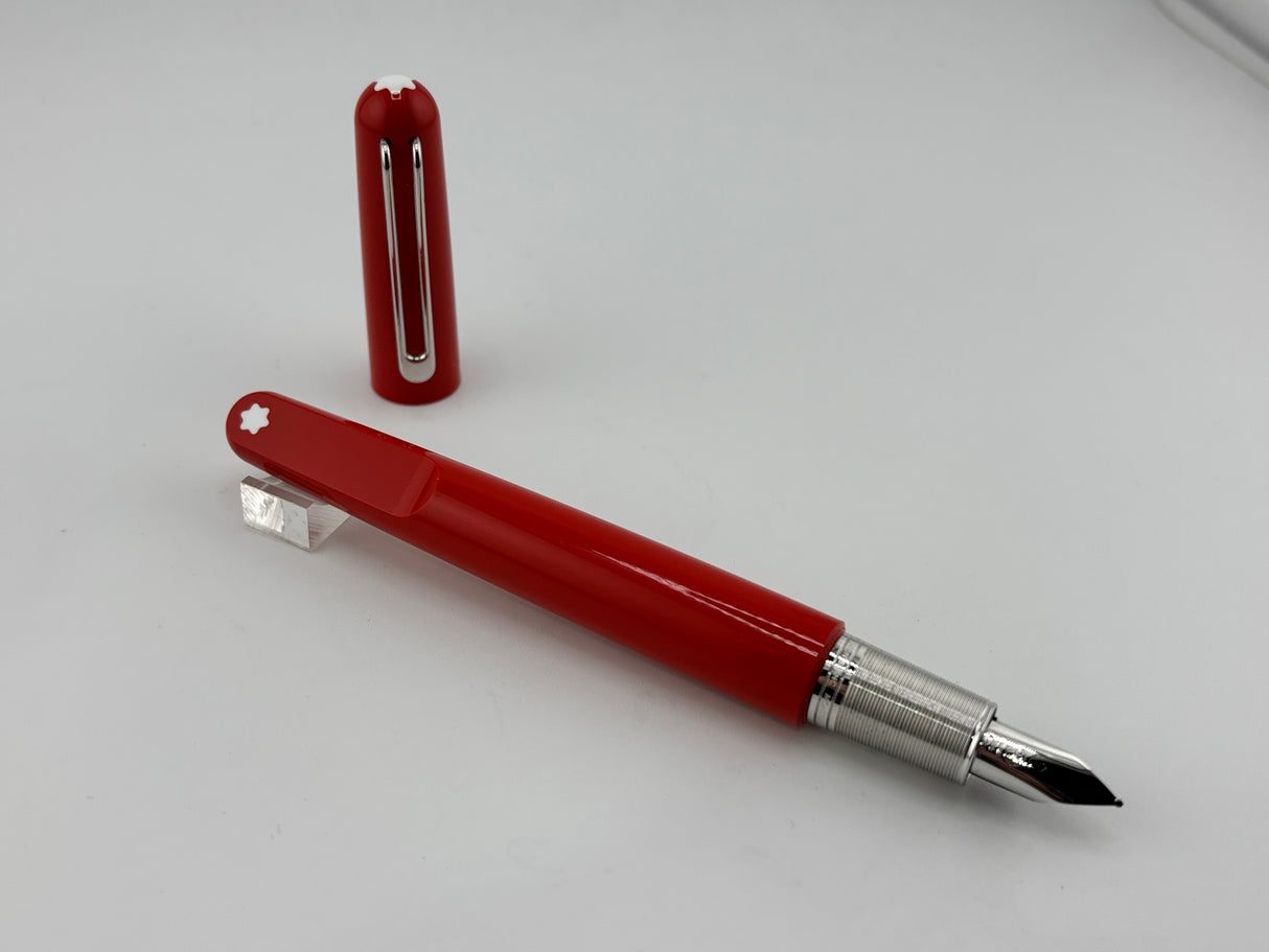 Montblanc Marc Newsom M ULTRA RED  Special Edition Fountain Pen - Medium 14kt Gold Nib