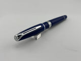 Waterman Charleston Blue silver chrome  - Fountain Pen