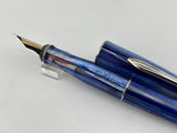 Stipula Duetto Pacific Blue Gold nib 18K Fine - Fountain Pen