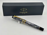 Parker Duofold International Mk II Grey Pearl 1998 - Roller ball