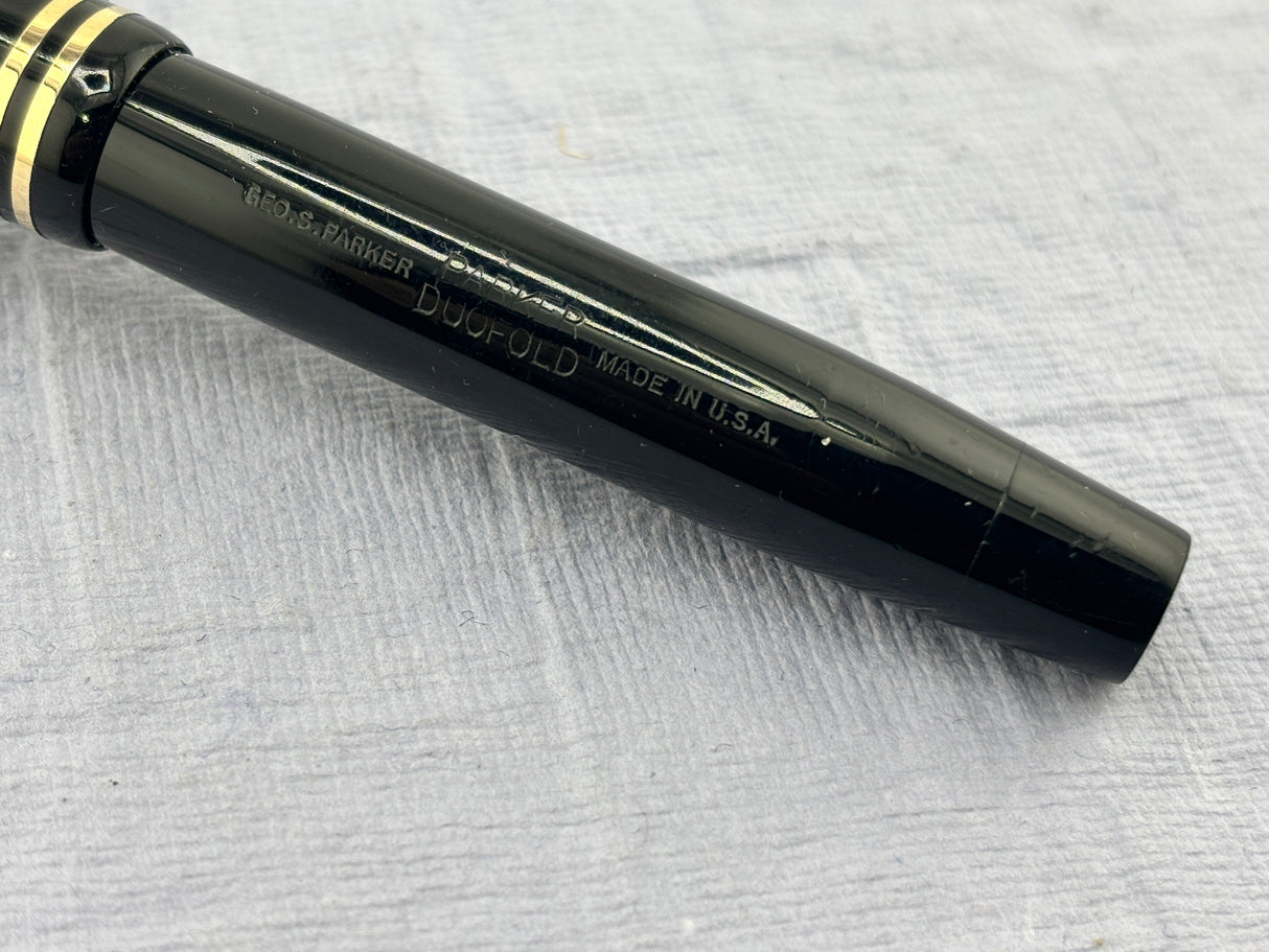 Parker Duofold Junior Streamline Black  - Fountain Pen