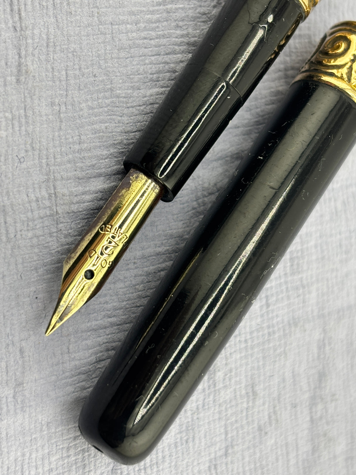 No Name Black hard rubber pen Eyedropper  - Fountain Pen