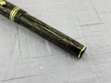 No name beautiful color Green Celluloid maybe French  - Fountain Pen