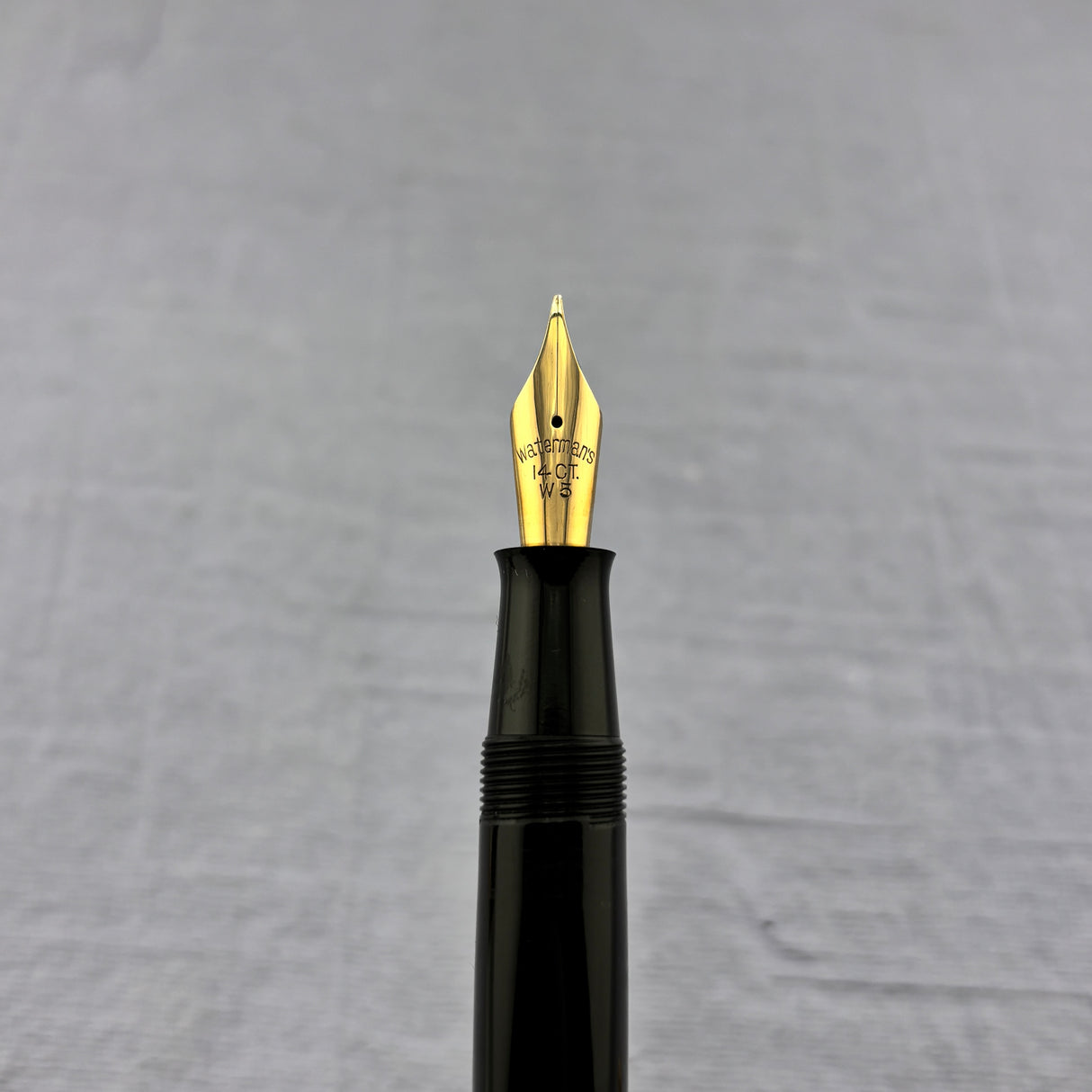 Waterman Black  Emblem  Fountain Pen