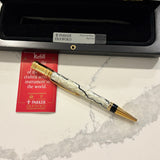 Parker Duofold Black and Pearl  Ballpoint Pen