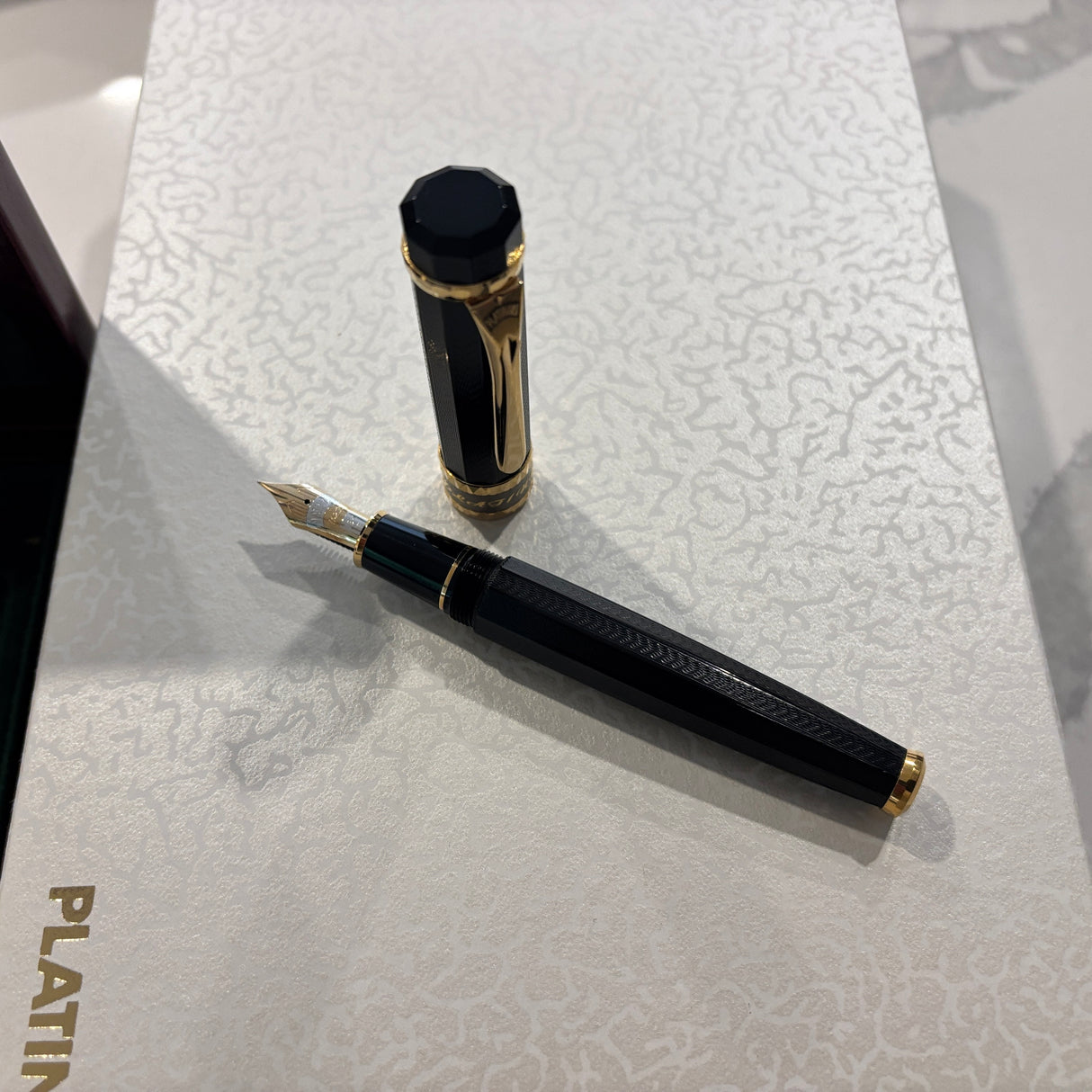 Platinum AD2000 Y2K Black Commemorative Limited Edition  Fountain Pen - Fine 18kt Gold Nib