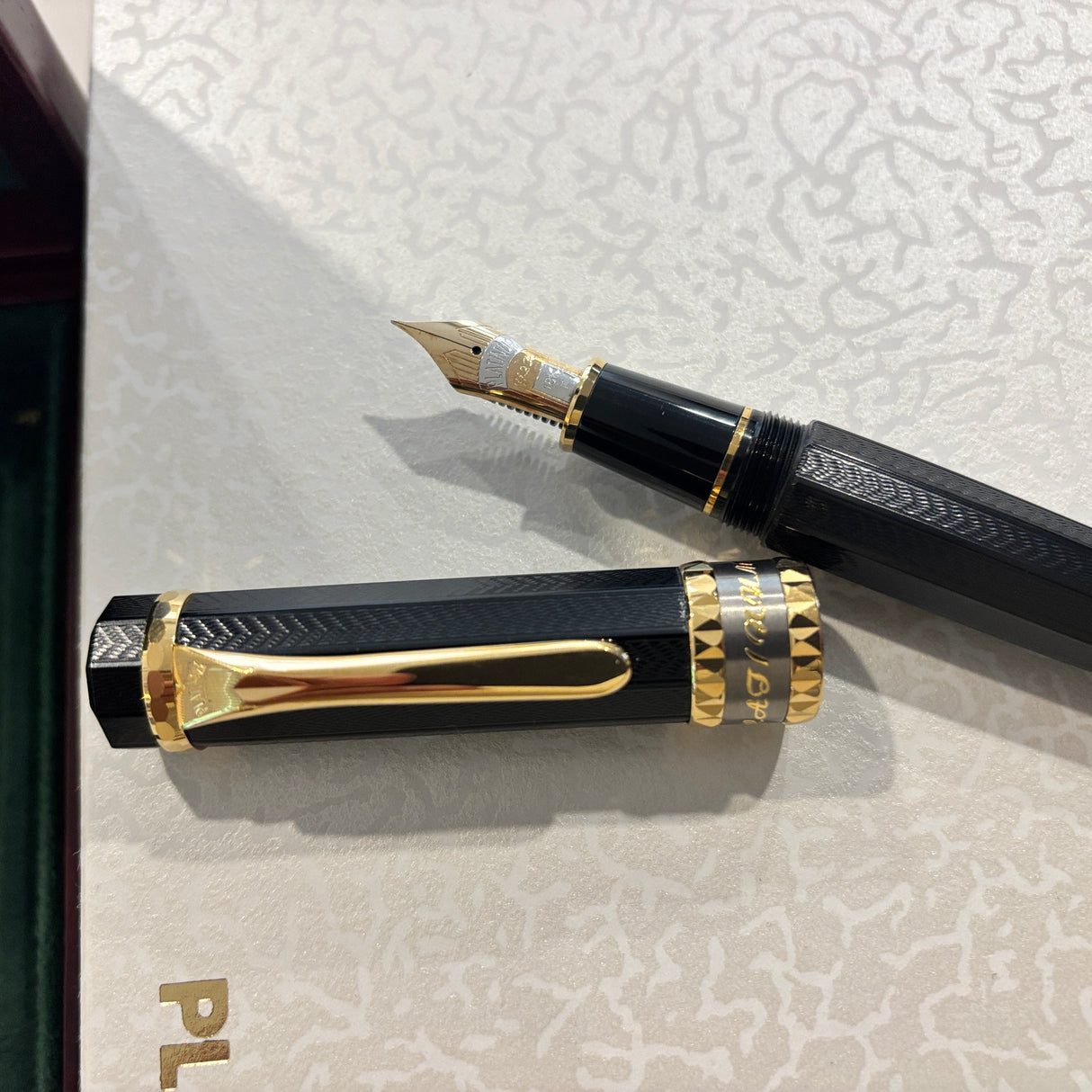 Platinum AD2000 Y2K Black Commemorative Limited Edition  Fountain Pen - Fine 18kt Gold Nib