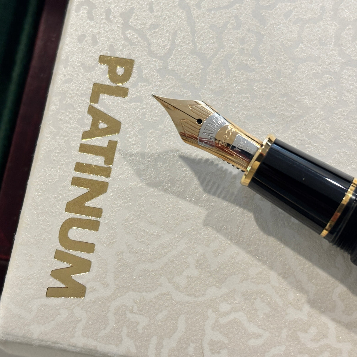Platinum AD2000 Y2K Black Commemorative Limited Edition  Fountain Pen - Fine 18kt Gold Nib
