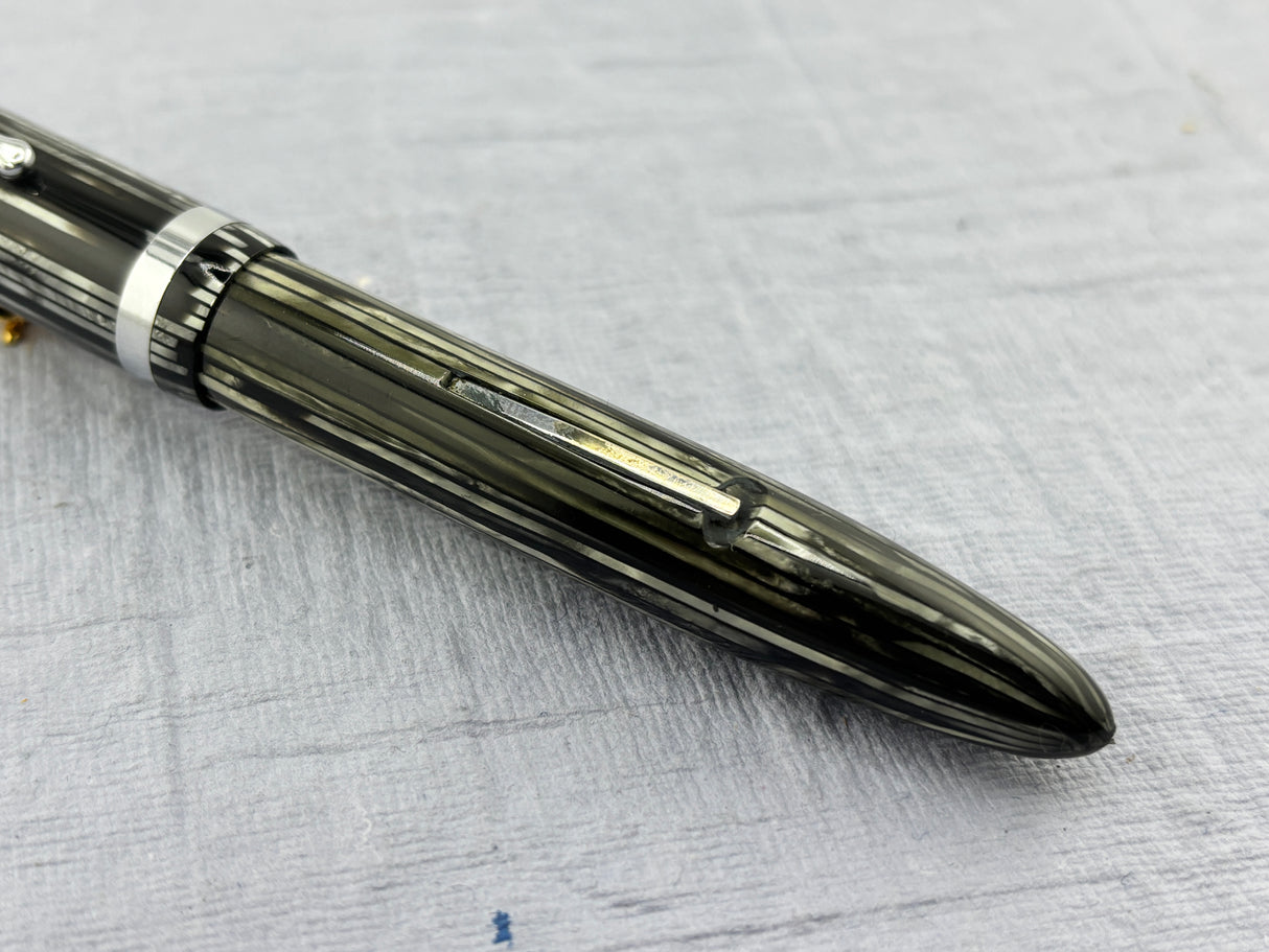 Sheaffer Balance Lifetime Senior Grey Striped   - Fountain Pen