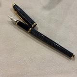 Elysee Chinese Lacquer En Vogue Grey "Cobra" - Medium 18kt Gold Nib