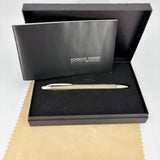Porsche Design Stainless steel and gold Ballpoint Pen - Tec-Flex mesh
