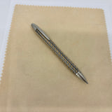 Porsche Design Stainless steel and gold Ballpoint Pen - Tec-Flex mesh