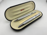 Rotring Set Chrome and silver matte  APC system - Fountain Pen and Ball Pen