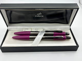 Parker Infusion Set Violet and grey Metallic - Ball Pen and Pencil