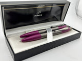 Parker Infusion Set Violet and grey Metallic - Ball Pen and Pencil