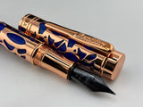 Conklin Endura Deco Crest Blue rose gold - Fountain Pen