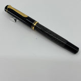 Pelikan Rare & Unusual R250 Rollerball - Resin Barrel In Gray Lizard Design - Gold Plated Trim