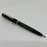 Pelikan Rare & Unusual R250 Rollerball - Resin Barrel In Gray Lizard Design - Gold Plated Trim