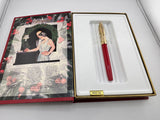 Sheaffer Holiday Original red " The Holly Pen " circa 1996 - Fountain Pen