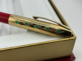 Sheaffer Holiday Original red " The Holly Pen " circa 1996 - Fountain Pen