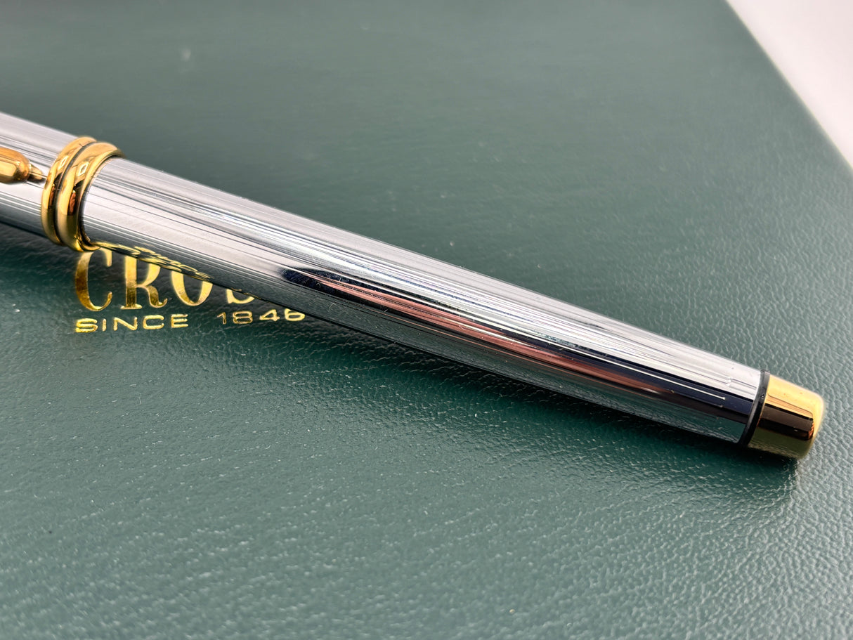 Cross Townsend Full Chrome gold trim circa 2000 - Fountain Pen