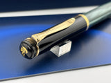 PELIKAN R200 Green Marble gold  trim - Roller Ball
