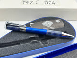 Waterman Harley Davidson Blue cylinder with blue tank box  -  Ball Pen