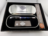 Waterman Free Wheel Harley Davidson Blue Flame - Roller Ball