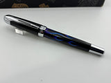 Waterman Free Wheel Harley Davidson Blue Flame - Roller Ball