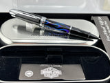 Waterman Free Wheel Harley Davidson Blue Flame - Roller Ball