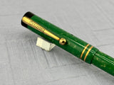 Sheaffer’s 5-30 Flat Top Green Jade   - Fountain Pen