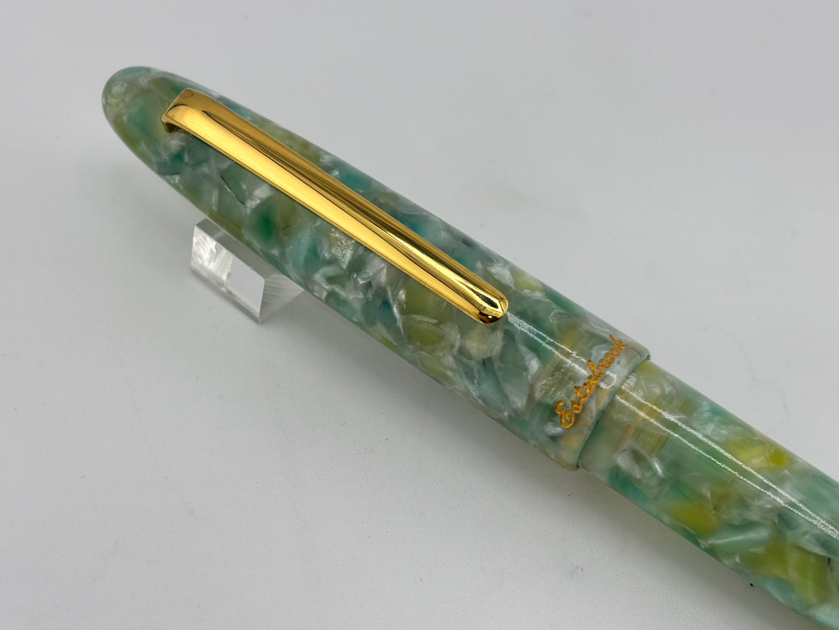 Esterbrook Etsie Sea Glass gold trim - Fountain Pen