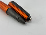 Diplomat Aero Orange Black trim - Roller Pen
