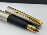 Parker Frontier Chrome satin circa 2015 - Fountain Pen