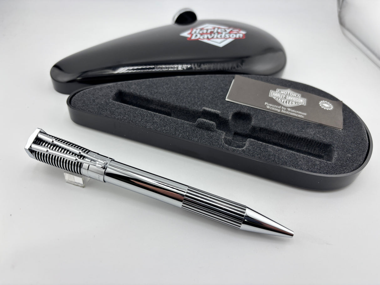Waterman Harley Davidson Chrome with the tank box  - Ball  Pen