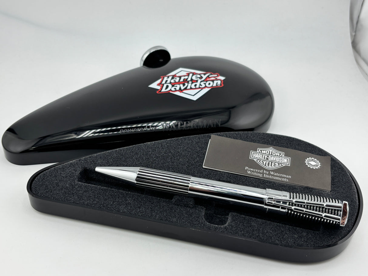 Waterman Harley Davidson Chrome with the tank box  - Ball  Pen
