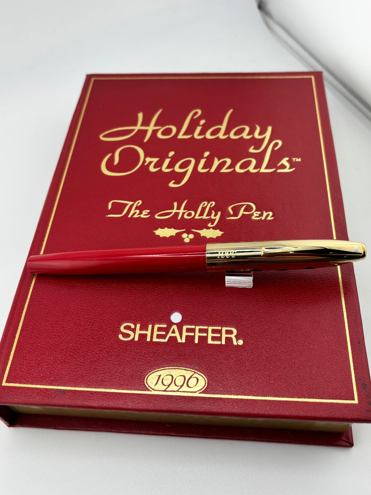 Sheaffer Christmas 1996 superb pen fully boxed NEW   - Fountain Pen