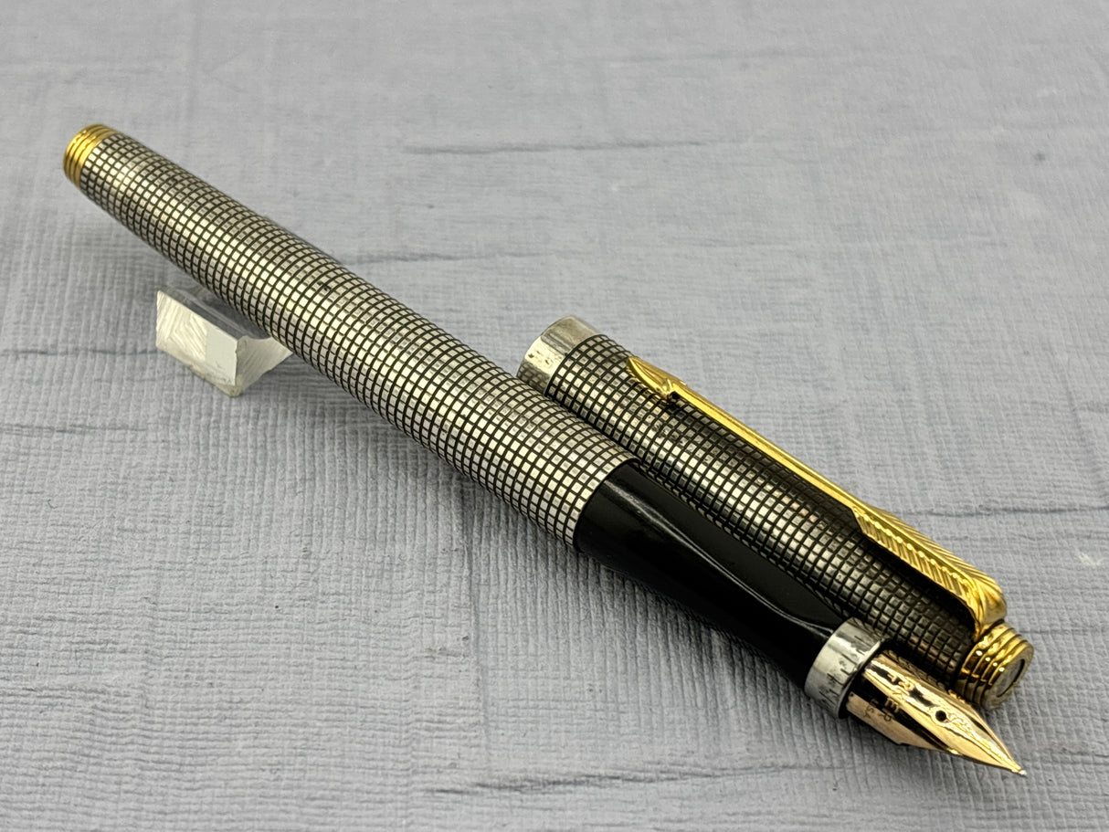 Parker 75 Cisele Sterling Silver  -  Fountain Pen