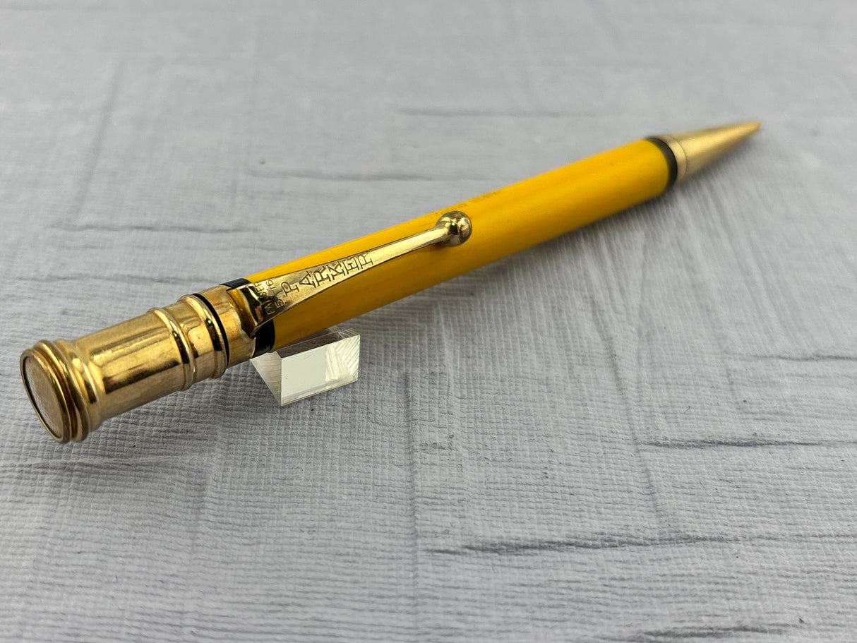 Parker Duofold Pencil Mandarin Yellow  - Mechanical Pencil