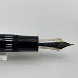 Montblanc 149 Fountain Pen Black - Flexy Extra Fine 14C Gold Nib - Circa 1980s