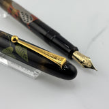Namiki Yukari Maki-e King Cobra Limited Edition Fountain Pen - Medium 18kt Gold Nib