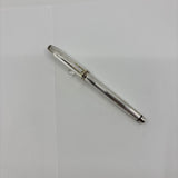 Cross Townsend Sterling Silver Fountain Pen - Made in USA - Broad 18kt Gold  Nib
