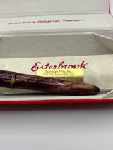 Esterbrook Estie Scribe Oversize Aqua Gold  - Fountain Pen