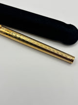Sheaffer Fashion Gold Electroplated chased superb pen ! - Roller Ball  Made in USA