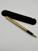 Sheaffer Fashion Gold Electroplated chased superb pen ! - Roller Ball  Made in USA