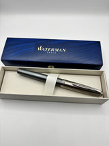 Waterman Hemisphere Chrome cap / Grey Barrel  - Fountain Pen