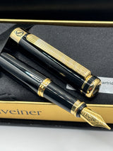 Scriveiner London  Black Lacquer - Fountain Pen