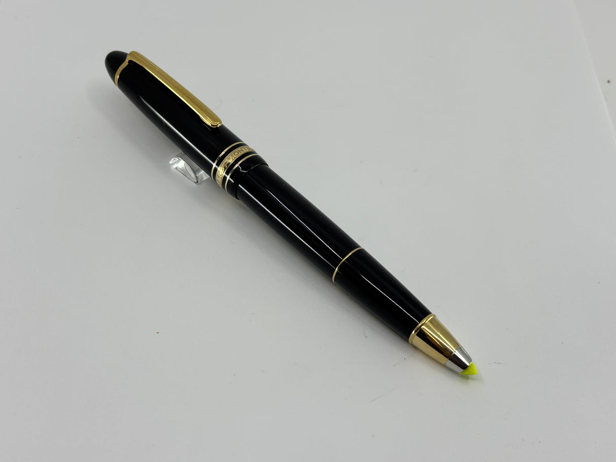 Montblanc Meisterstuck #166 LeGrand Black Highlighter/ Document Marker